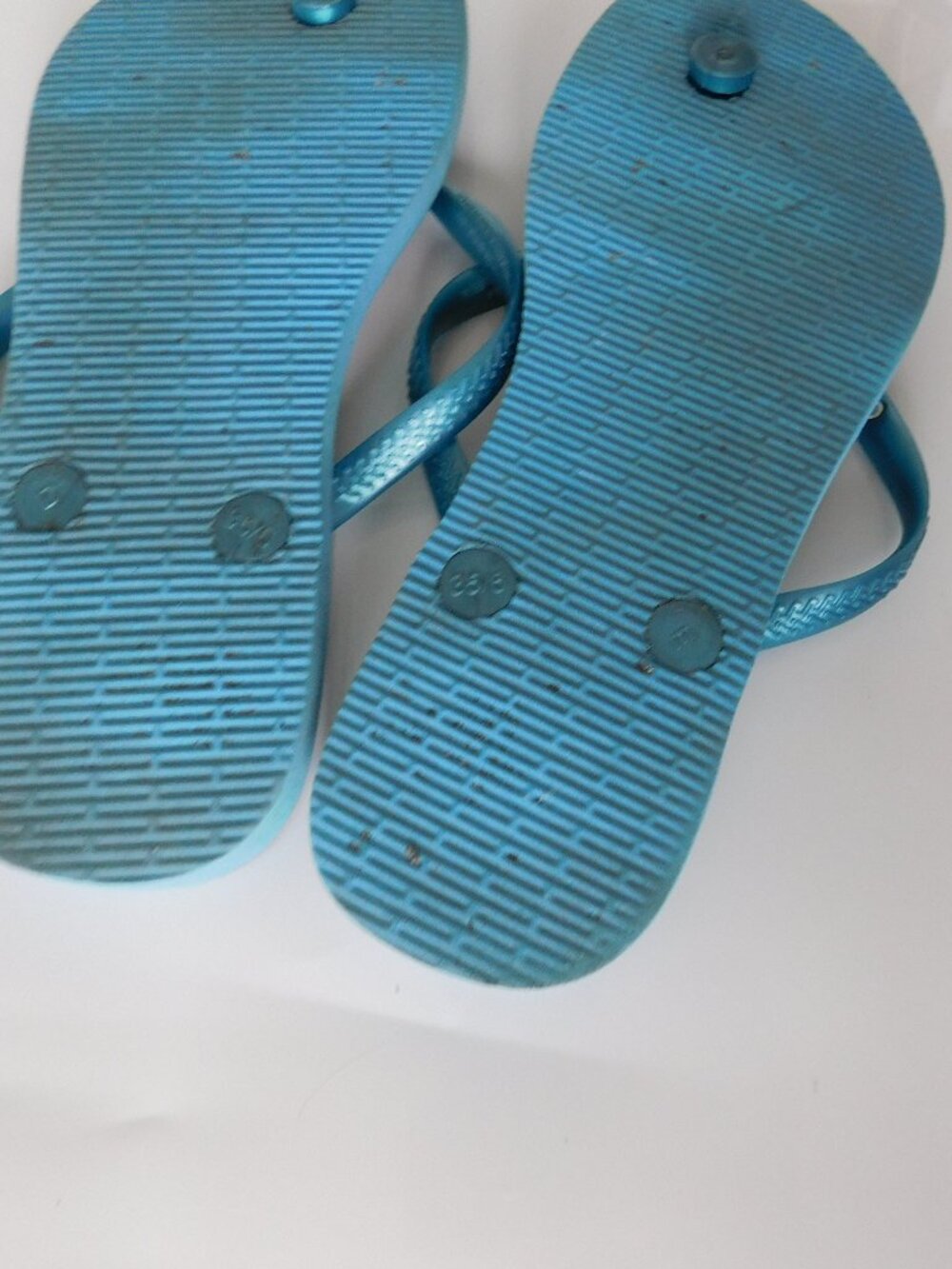 Havaianas Lot of 2 Size 6 Flip flops Tropical Animal Rubber Thong Sandals - Picture 8 of 8